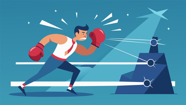 A boxer faces their fears and pushes past their mental barriers determined to overcome any obstacles and reach their full potential in the ring.