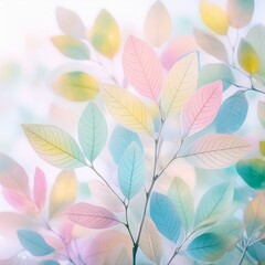 Fototapeta premium 가을이 되어가는 색상