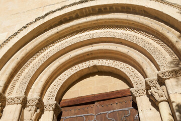 San Millan Church in Segovia City, Spain - obrazy, fototapety, plakaty