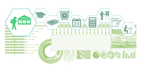 Concept of back to school