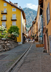 Briancon old town in the French Alps, France, Europe