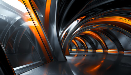 architecture, business, layers, metal, background