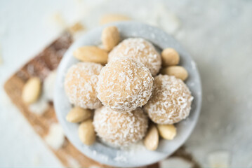 Coconut and Almond Bliss Balls