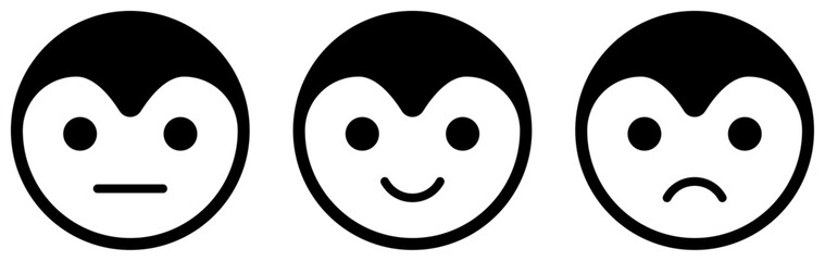 キャラクターの顔アイコン