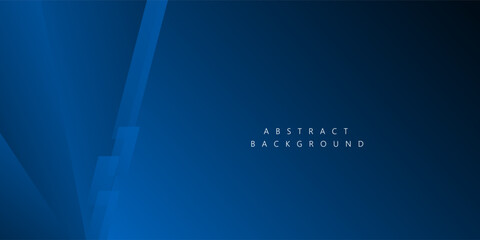 Blue metallic color shape modern background for template, poster, flyer design. Vector illustration