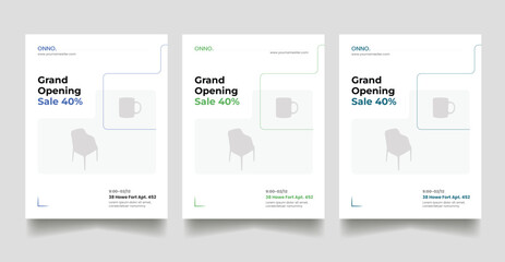 Minimal Social Media Post  & Flyer Suitable for social media post and web/internet ads. Vector illustration with photo college