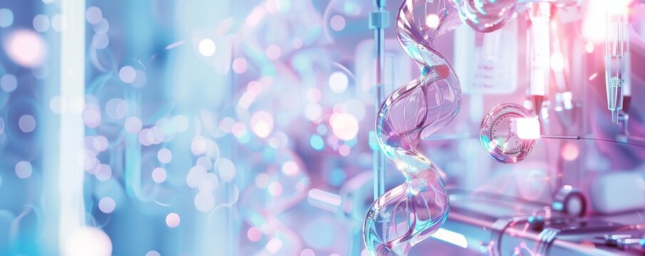 A blurry image of a pink and blue background with a purple and blue spiral. The image is abstract and has a dreamy, ethereal quality to it