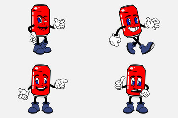 Retro Vintage Cartoon Mascot Oldiest