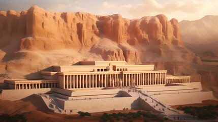 Mortuary temple of Hatshepsut at Deir el-Bahri