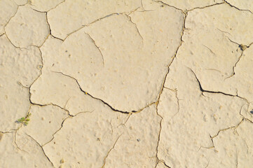 cracked earth texture, dry land outdoor summer season