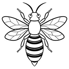 bee vector design 