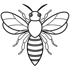 bee vector design 