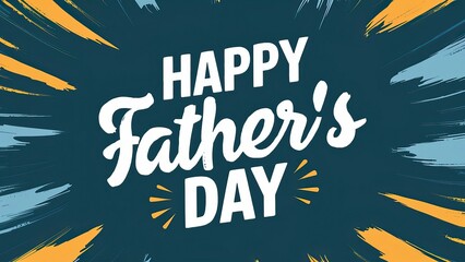 Fototapeta premium Fathers Day, Post, Father’s Day Poster, Happy Father’s Day, Happy Father’s Day Calligraphy. Lettering, Father's Day Sale, Offer. Text. vector, illustration. banner, background. shopping. Social Media