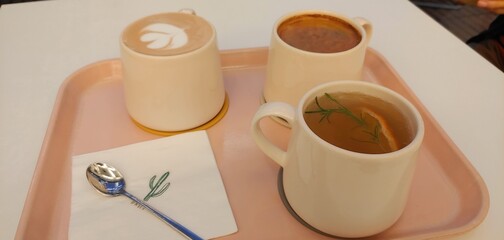 coffee and milk