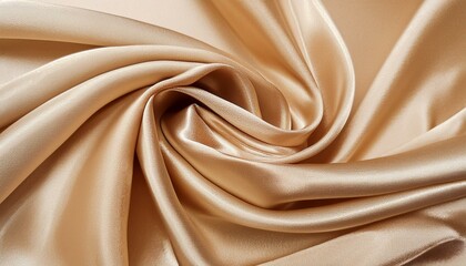 Chic Elegance: Dusty Gold Silk Satin Background