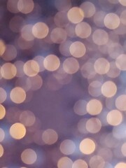 Obraz premium Abstract blue purple bokeh background