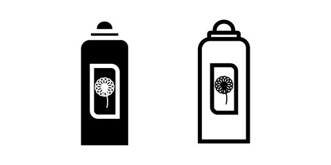 Bottle icon on white background