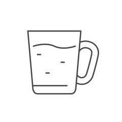 Cup of drink line icon