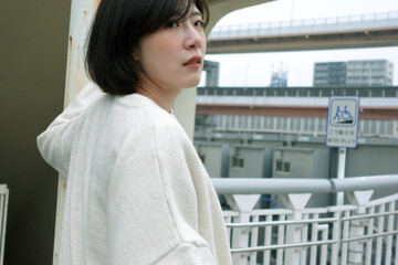 女性ポートレート