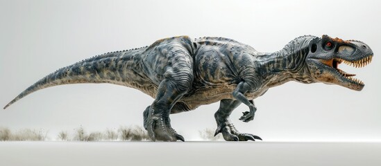 Vivid Allosaurus Reconstruction A Colorful Portrait of a Jurassic Predator
