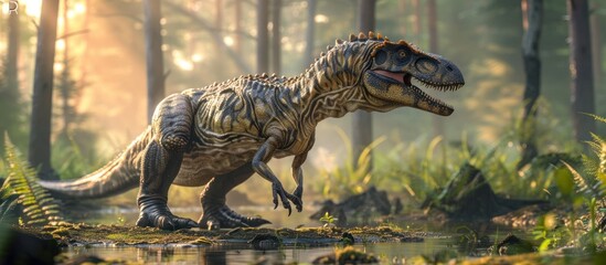 Monolophosaurus A Striking Portrait of a Cretaceous Predator