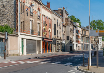 Fototapeta na wymiar Reims in France