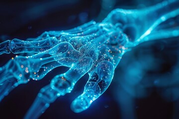 Blueprints for a new type of robotic hand.