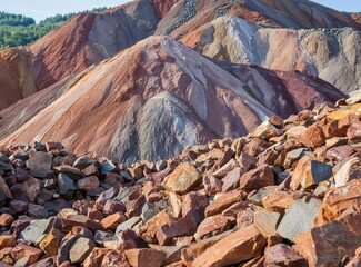 Vanadium mine tailings