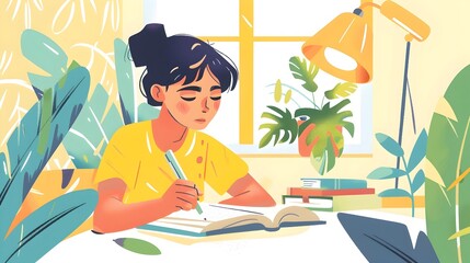 Writing and Journaling as a Therapeutic Self Care Activity for Maintaining Mental Clarity and Emotional Balance in a Cozy and Digital