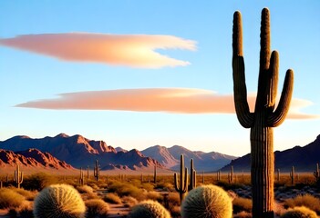 Viva Cinco de Mayo! Celebrating Mexican Heritage and Resilience Against the Stunning Backdrop of Nature, Majestic Mountains, and a Beautiful Sky"