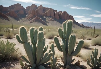 Viva Cinco de Mayo! Celebrating Mexican Heritage and Resilience Against the Stunning Backdrop of Nature, Majestic Mountains, and a Beautiful Sky"