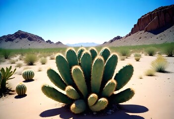 Viva Cinco de Mayo! Celebrating Mexican Heritage and Resilience Against the Stunning Backdrop of Nature, Majestic Mountains, and a Beautiful Sky"