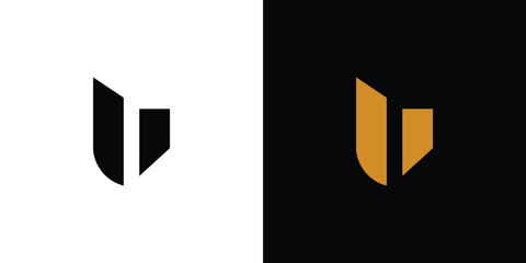  Unique and modern U logo design