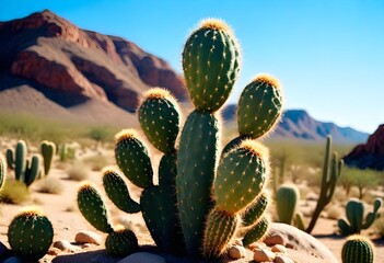 Viva Cinco de Mayo! Celebrating Mexican Heritage and Resilience Against the Stunning Backdrop of Nature, Majestic Mountains, and a Beautiful Sky"