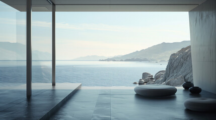 Fototapeta premium seaside villa