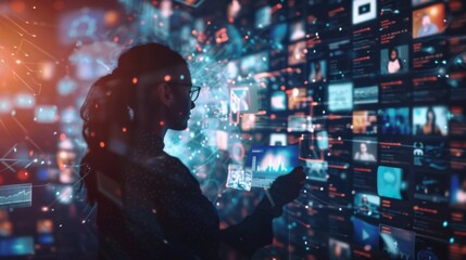 Video Marketing Excellence, video marketing excellence with an image showing captivating video content being shared across social media platforms