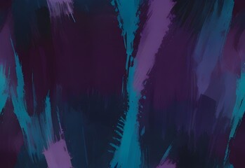 Circular brush strokes in blue and purple, blending together to create a harmonious, abstract pattern, generative AI