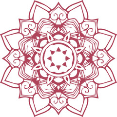 Beautiful mandala art, vector mandala design