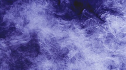 Enigmatic purple fog abstract  smoky haze of purple mist, mysterious and captivating