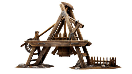 Powerful Siege Weapon on Transparant background