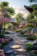 landscaping design of small chinese garden