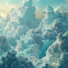 A Beautiful Cloudy Sky - obrazy, fototapety, plakaty