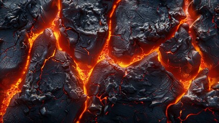 Lava rock volcanic eruption molten magma texture