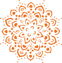 Beautiful mandala art and vector mandala design.
