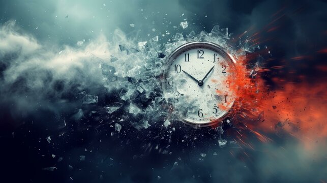 Shattered Timepiece