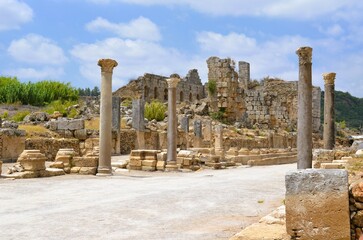 ruins of ancient roman forum