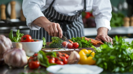 personal chef crafting customized culinary experiences for clients, catering to their tastes and dietary preferences