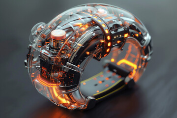 Futuristic watch – Ai generative