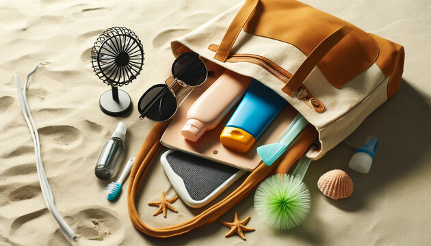 夏の紫外線対策や熱中症予防グッズ1