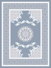 classic ornamental carpet rug design 78